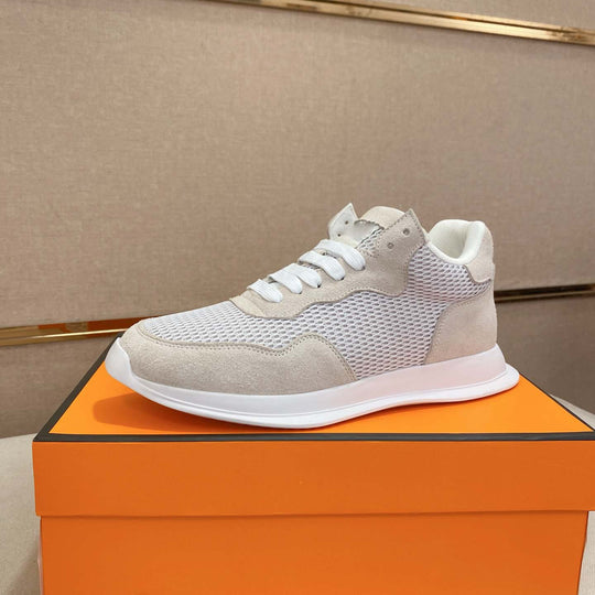 Damen Sportsneaker mit atmungsaktiver Netzstruktur und dämpfender Sohle R&B