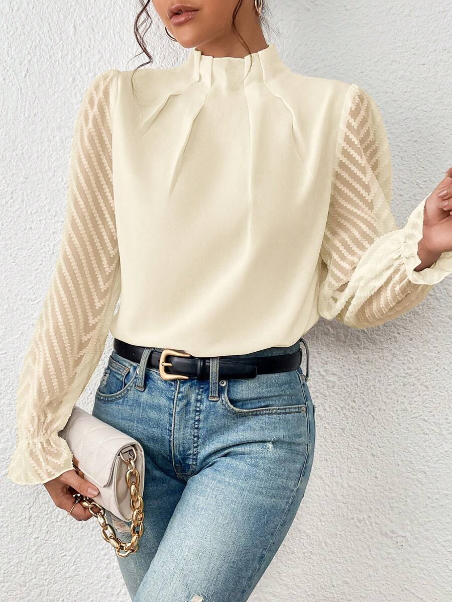 R&B | Gemustertes Oberteil Für Damen