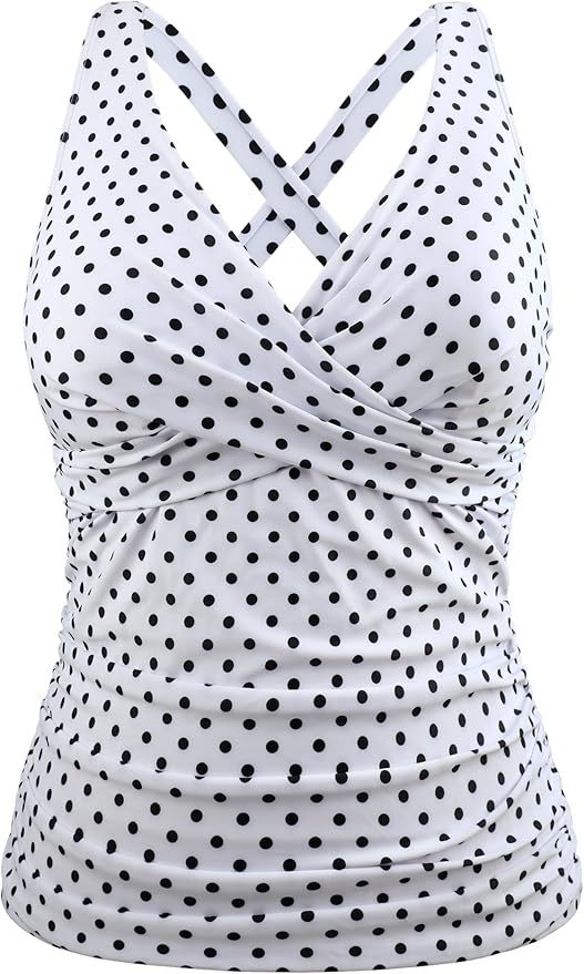 Damen Badeanzug mit Wickelschnitt und figurschmeichelndem Design R&B