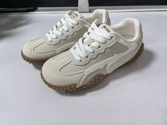 Damen Sportliche Sneakers mit atmungsaktiver Oberflächenstruktur und rutschfester Sohle R&B