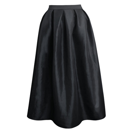 Damen Eleganter Maxirock mit Faltenwurf R&B