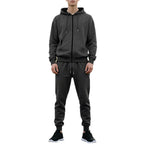 Herren sportlicher Hoodie und Jogginghose Set R&B