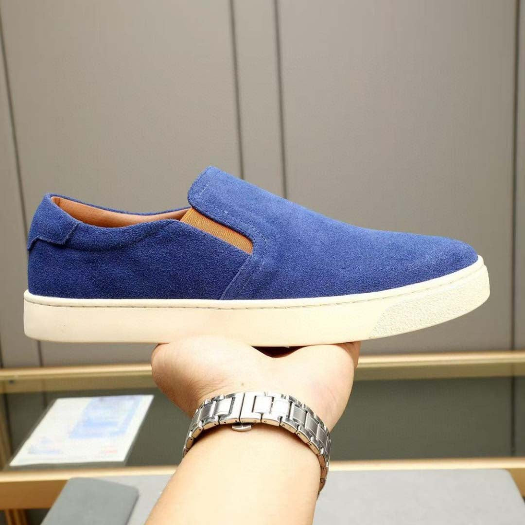 Damen Mokassin Sneakers aus weichem Wildleder R&B