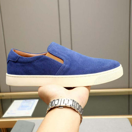 Damen Mokassin Sneakers aus weichem Wildleder R&B