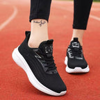 Damen Sportliche Lauf-Sneaker mit atmungsaktiver Oberflächenstruktur und stoßdämpfender Sohle R&B