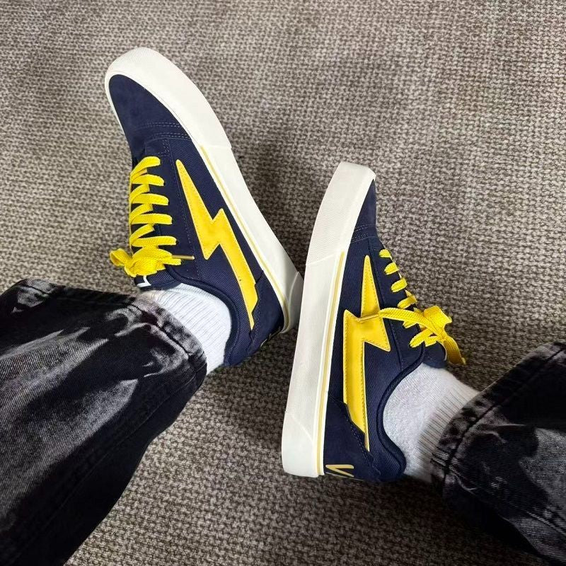 Damen Sneakers mit sportlichem Charakter und elastischen Schnürsenkeln R&B