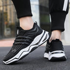 Damen Sportliche Sneakers mit atmungsaktiver Oberflächenstruktur R&B