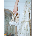Damen elegante Pumps mit funkelnden Applikationen R&B