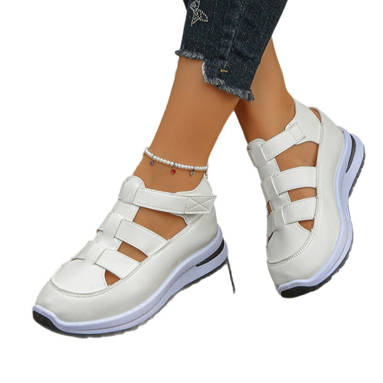 Damen bequeme Sport-Sandalen mit elastischen Riemen R&B