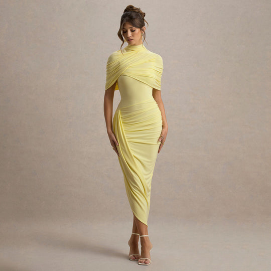 Damen Drapiertes Abendkleid R&B