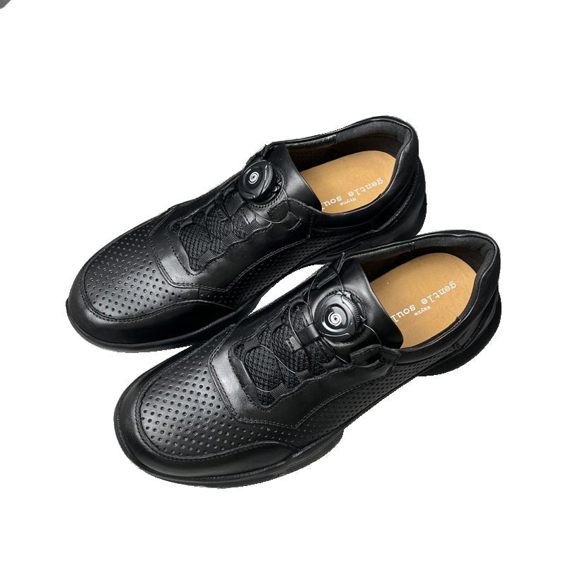Damen Halbschuhe mit atmungsaktiver Oberflächenstruktur und praktischem Schnürsystem