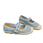 Damen GR&Blümte Slipper mit funkelnder Schnallenverzierung R&B