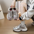 Damen Sportliche Sneaker mit atmungsaktivem Mesh-Obermaterial und komfortabler Dämpfung R&B