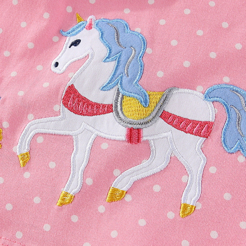 Mädchen Sommerkleid mit bezauberndem Einhorn-Design R&B
