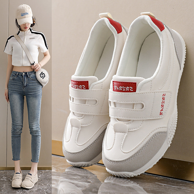 Damen Sportliche Sneaker mit praktischen Klettverschlüssen R&B