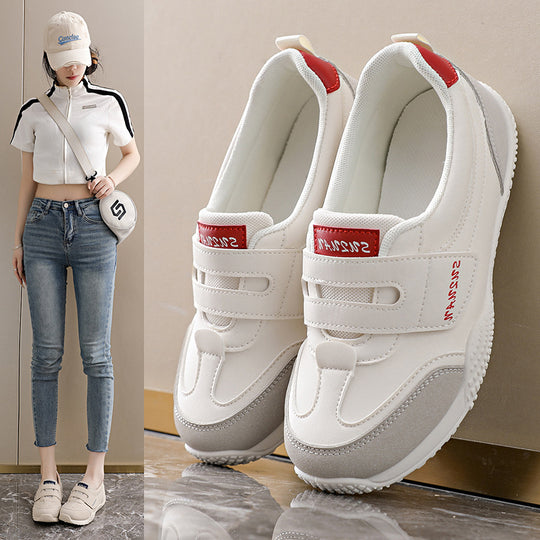 Damen Sportliche Sneaker mit praktischen Klettverschlüssen R&B