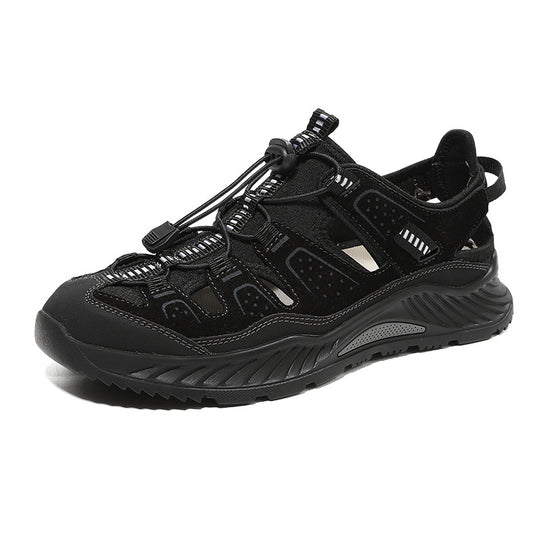 Herren Sportliche Wander-Sandalen mit rutschfester Sohle und verstellbarem Riemen R&B
