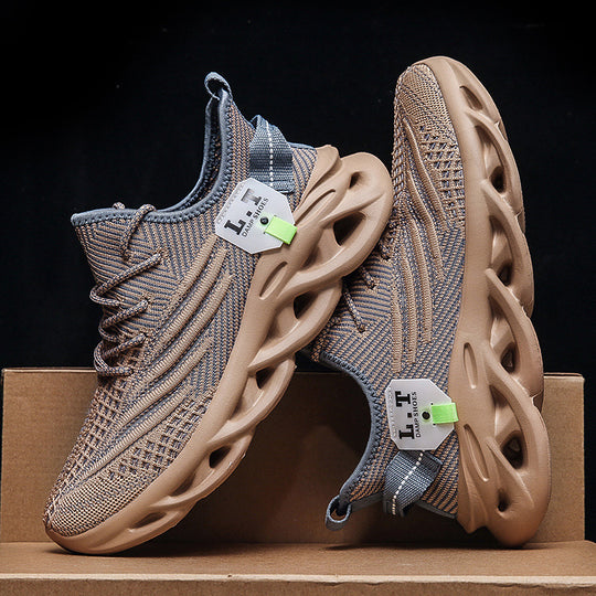Damen Sportliche Laufschuhe mit atmungsaktiver Konstruktion und dämpfender Sohle R&B