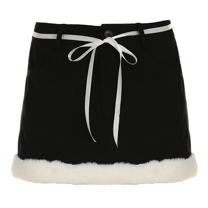 Damen Cordshorts mit wärmendem Fleece-Besatz R&B
