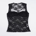 Damen Spitzen-Tanktop mit elegantem Design und verführerischen Details R&B