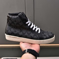 Damen Sportliche High-Top Sneakers mit modischem Oberflächendesign R&B