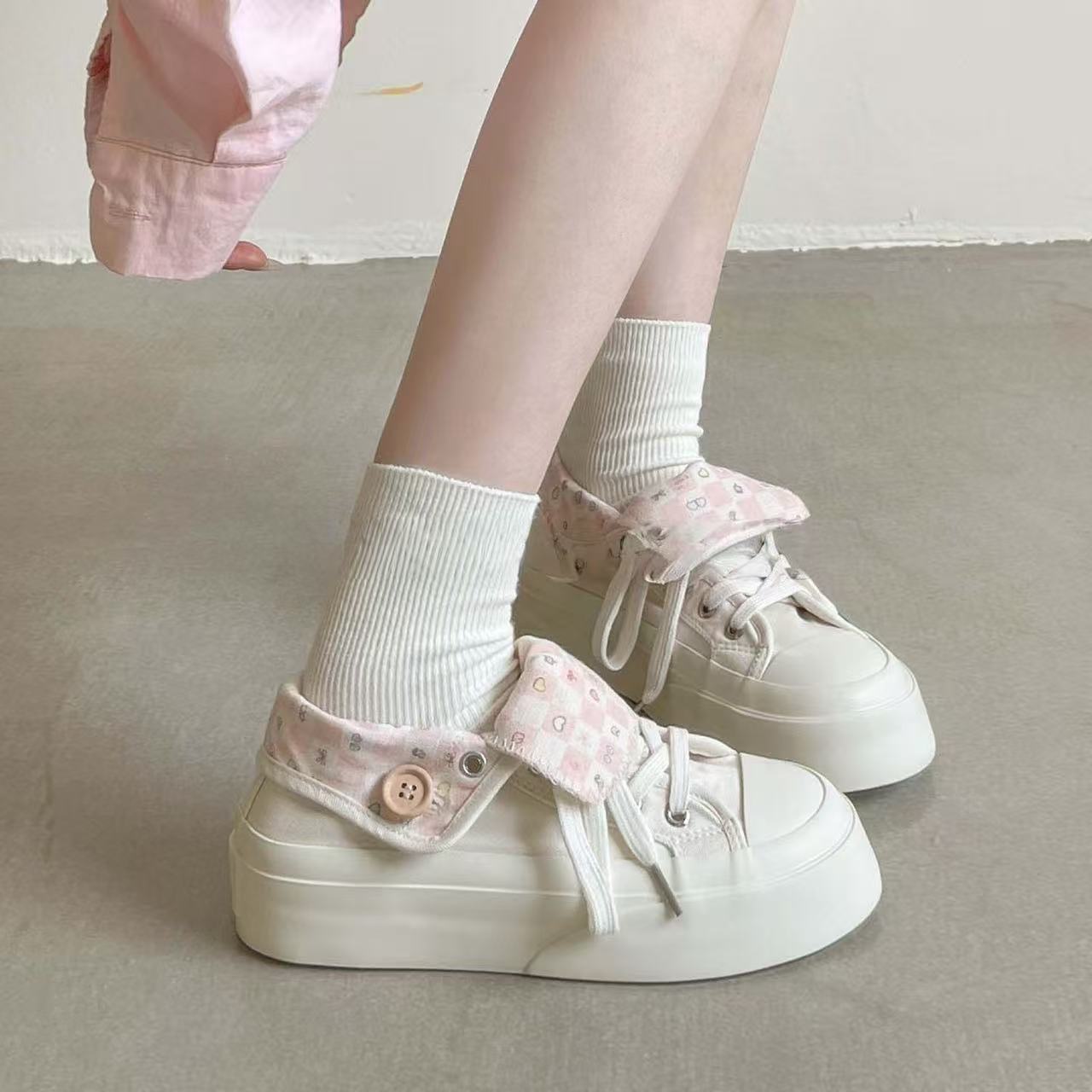 Damen modische Plateauschuhe R&B