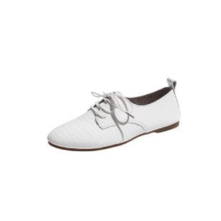 Damen Schnürschuhe im schimmernden Lackdesign mit Rautenprägung R&B