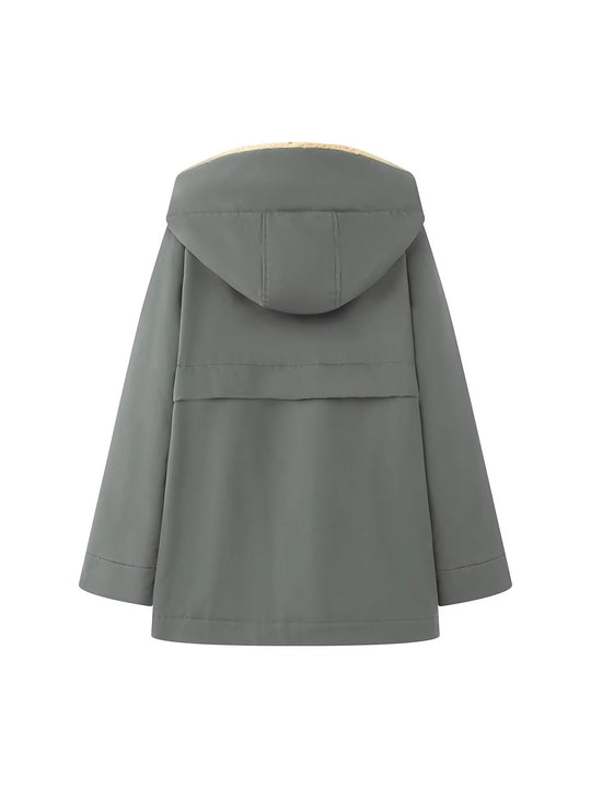 Damen Übergangsjacke mit kuscheligem Innenfutter und praktischen Taschen R&B