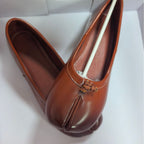 Damen elegante Ballerinas mit modischem Knotendetail R&B