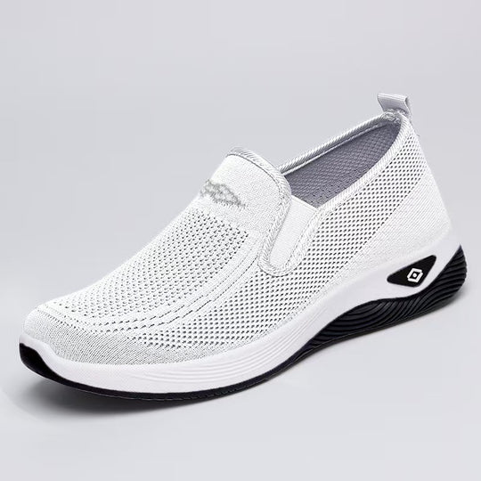 Damen Slip-On Freizeitschuhe mit atmungsaktivem Obermaterial R&B