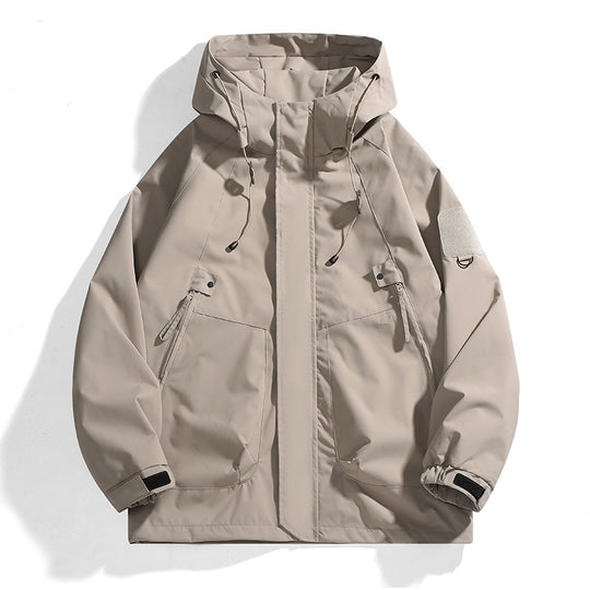 Damen Outdoor-Jacke mit verstellbarer Kapuze und atmungsaktiven Einsätzen R&B
