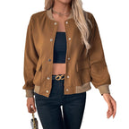 Damen Sportliche Collegejacke R&B