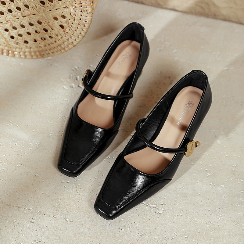 Damen elegante und bequeme Pumps mit verstellbarem Rahmen R&B