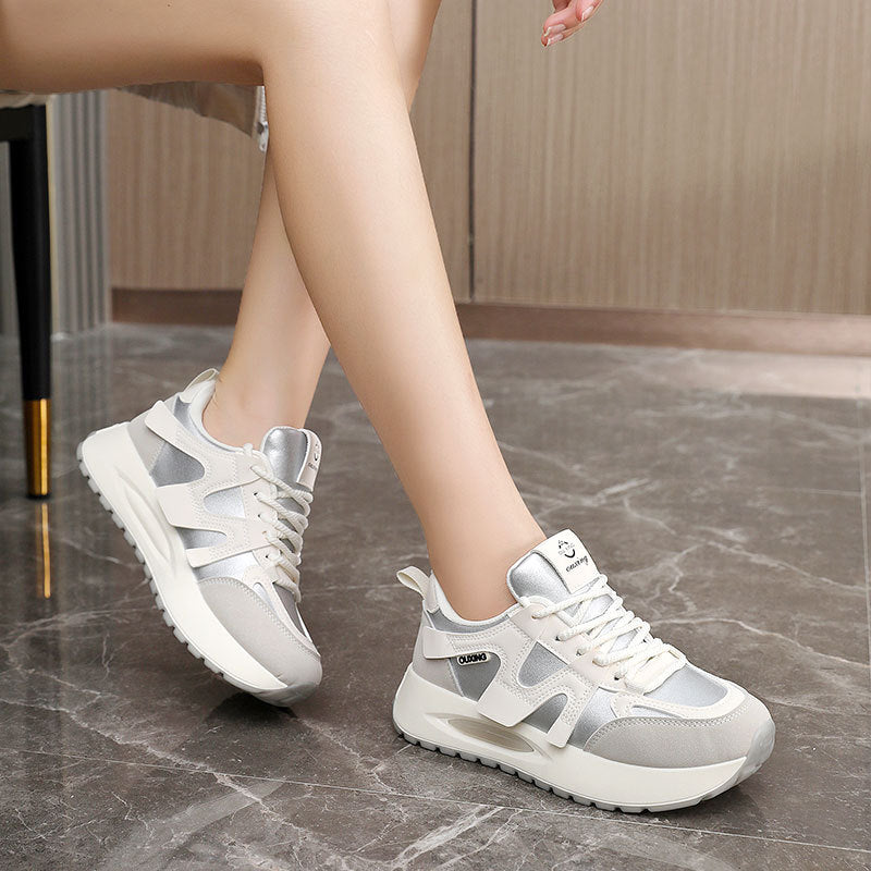 Damen modische Sneakers mit innovativem Dämpfungssystem und atmungsaktiver Obermaterialstruktur R&B