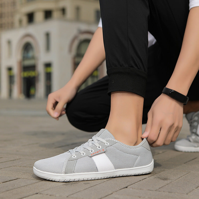 Damen Sportliche Sneakers mit atmungsaktiver Mesh-Oberfläche und rutschfester Gummisohle R&B