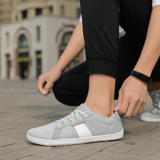 Damen Sportliche Sneakers mit atmungsaktiver Mesh-Oberfläche und rutschfester Gummisohle R&B