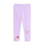 Mädchen Leggings mit verspieltem Einhorn- und Hasenmuster R&B