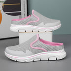 Damen Bequeme Clogs mit atmungsaktivem Mesh-Obermaterial R&B