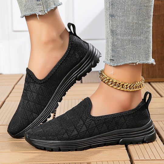 Damen Bequeme Slip-On Sneakers mit ergonomischem Design R&B