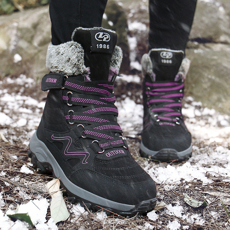 Damen Gemütliche Winterstiefel mit isolierender Fütterung R&B