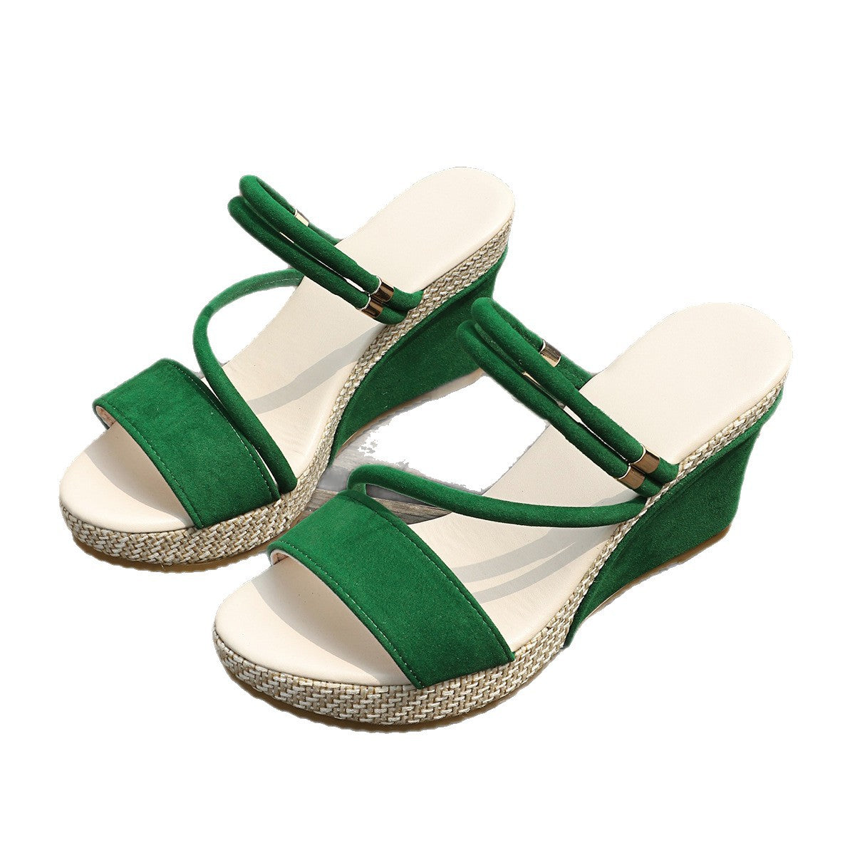 Damen Wedge-Sandaletten mit modischem Riemendesign und komfortabler Fußbettung R&B