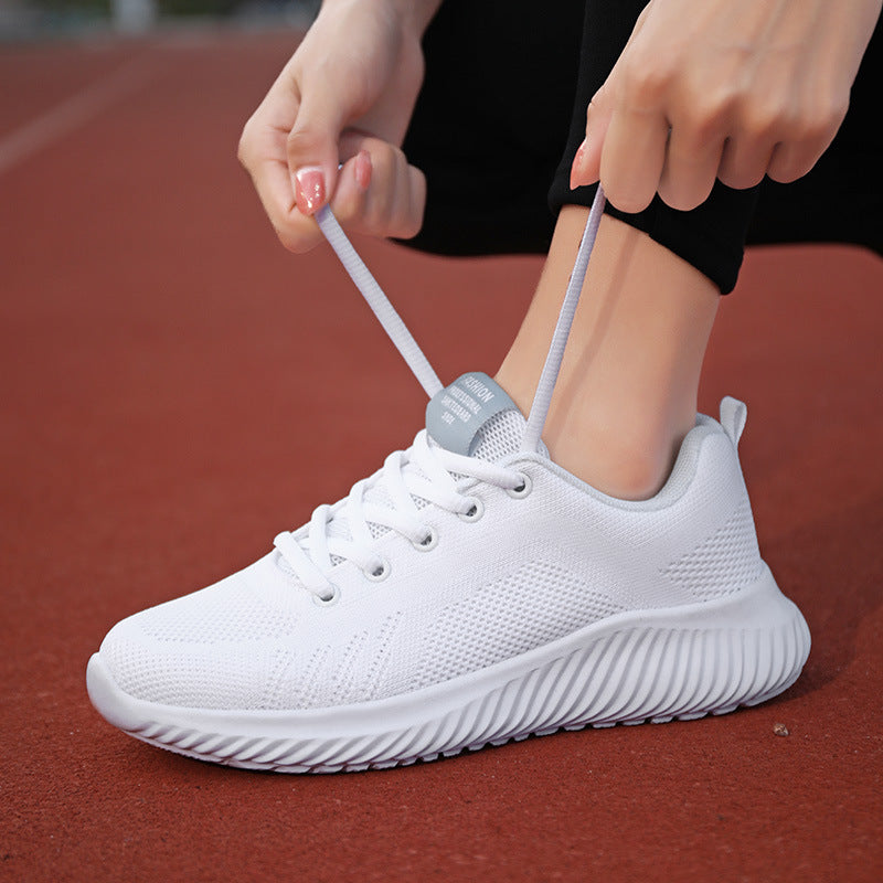 Damen Atmungsaktive Freizeitsneaker mit flexiblem Mesh-Obermaterial und rutschfester Sohle R&B