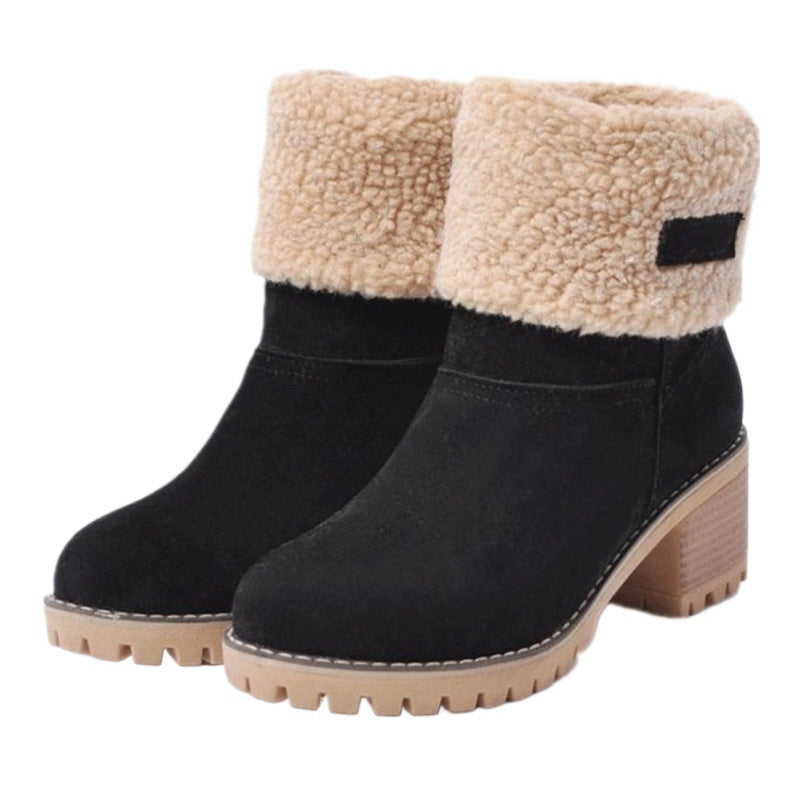 Damen Stiefeletten mit gefüttertem Schaft und rutschfester Sohle R&B