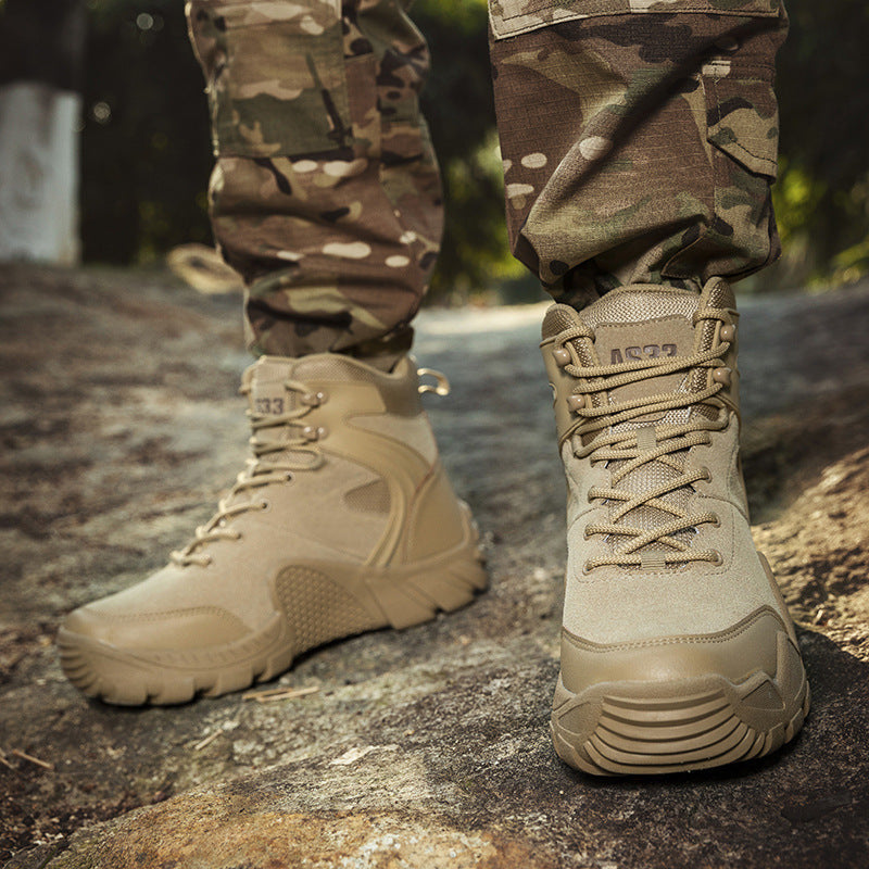 Damen Robuste Wanderstiefel mit rutschfester Profilsohle und atmungsaktivem Obermaterial