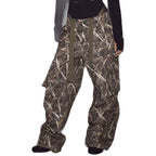 Damen Utility-Hosen im Camouflagedesign mit verstellbarem Bund und praktischen Seitentaschen R&B