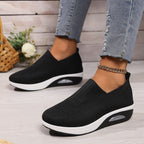 Damen Atmungsaktive Slip-On Sneakers mit erhöhtem Komfort R&B