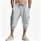 Herren Cargo-Shorts mit elastischem Bund und praktischen Seitentaschen R&B