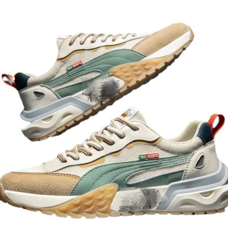 Damen modische und bequeme Sneakers mit atmungsaktivem Obermaterial R&B