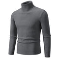 Herren feiner Rollkragenpullover aus langlR&Bigem Strickmaterial R&B