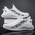 Damen Performance Sneakers mit atmungsaktivem Mesh-Obermaterial und rutschfester Laufsohle R&B